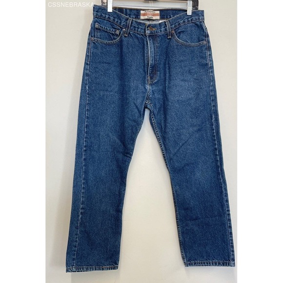 Levi Jeans Men Blue Authentics Signature Regular -‎ Size 33/30 - Picture 1 of 6
